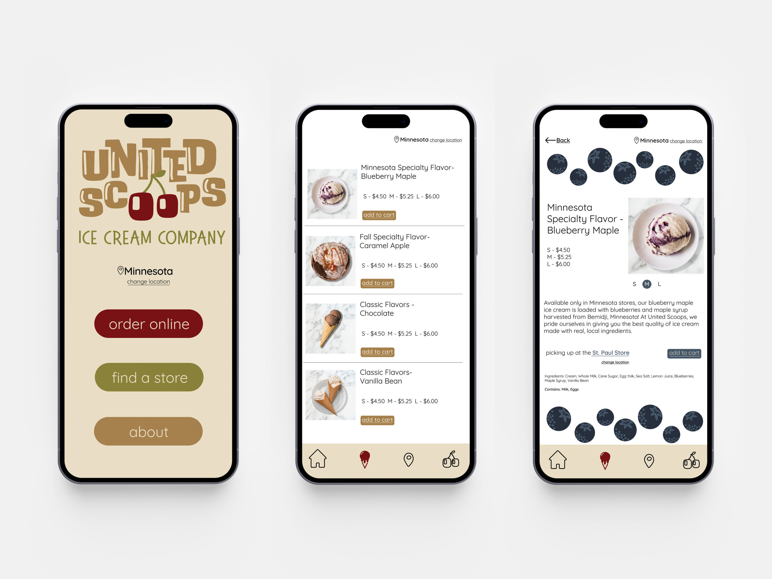 app mockup
