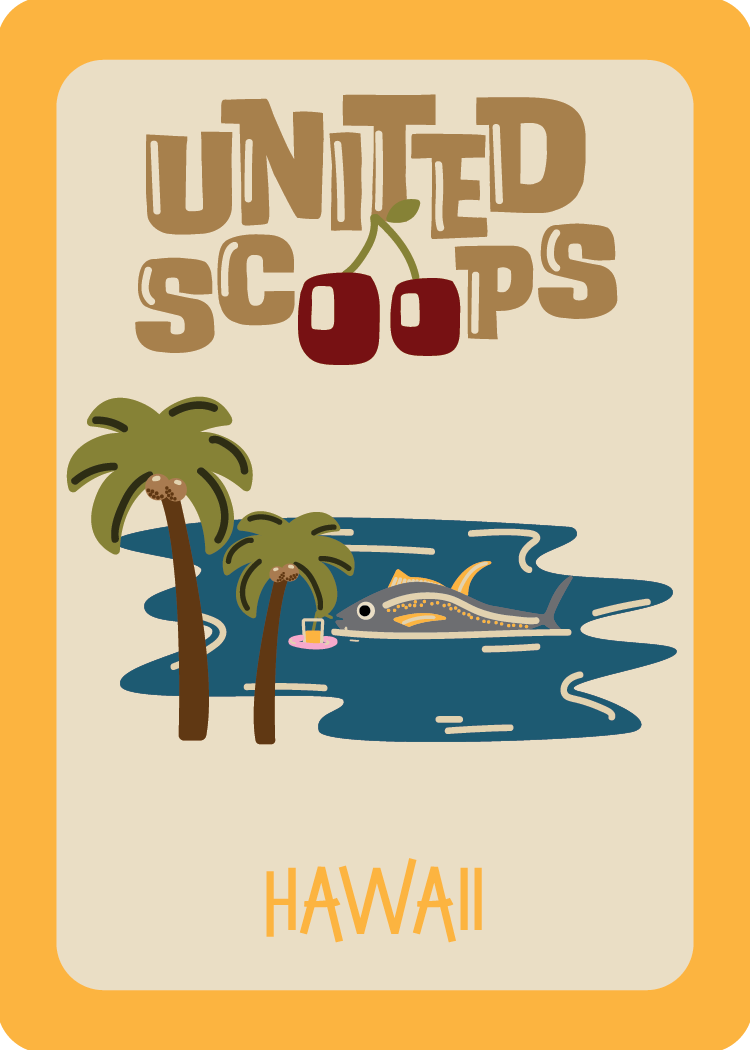 hawaii card front