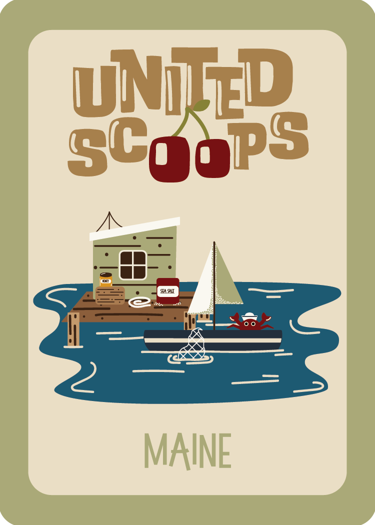 maine card front