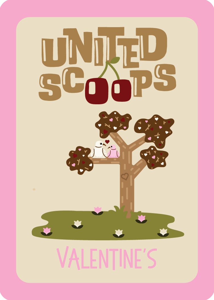 valentines card front
