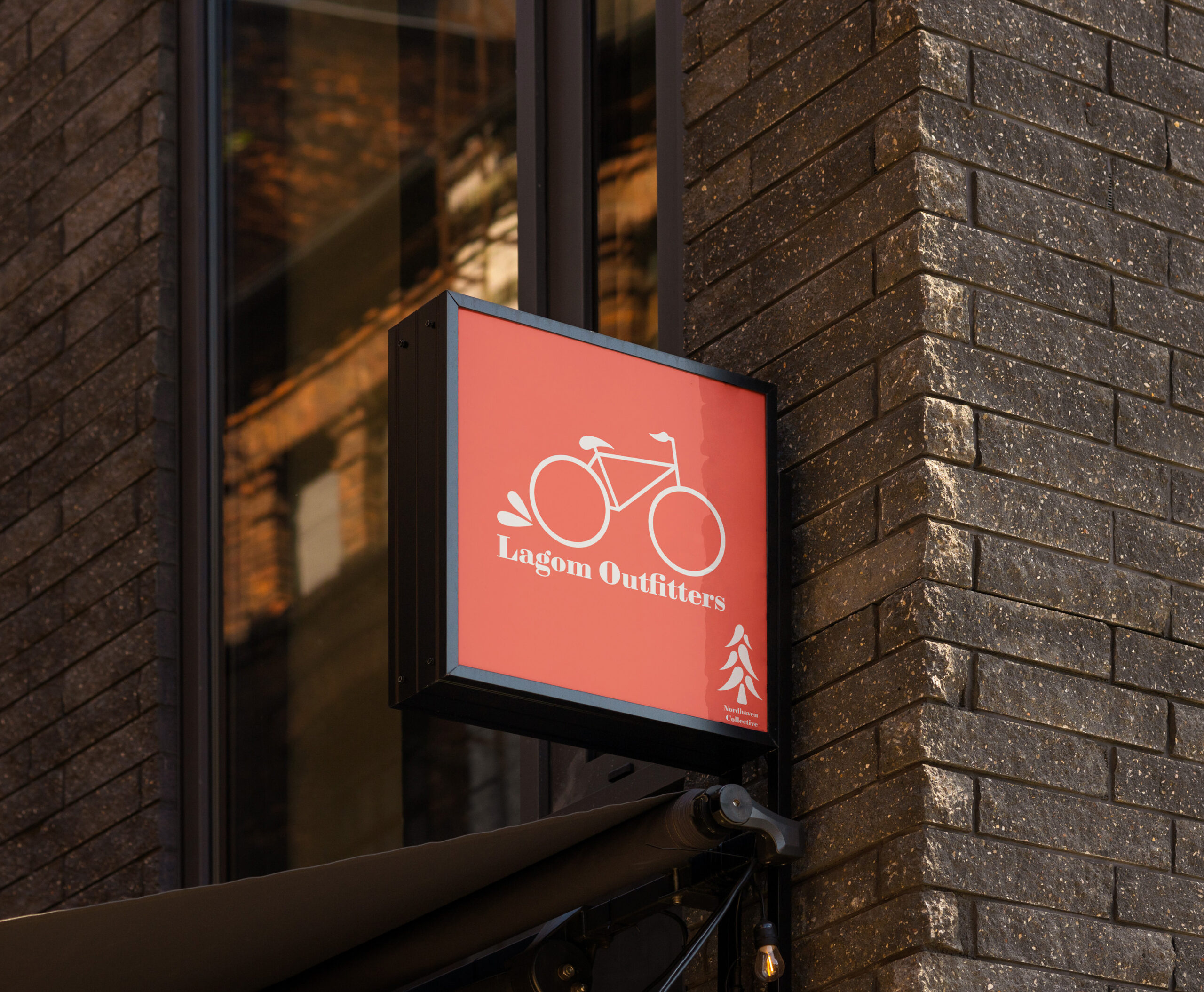 lagom outfitters sign