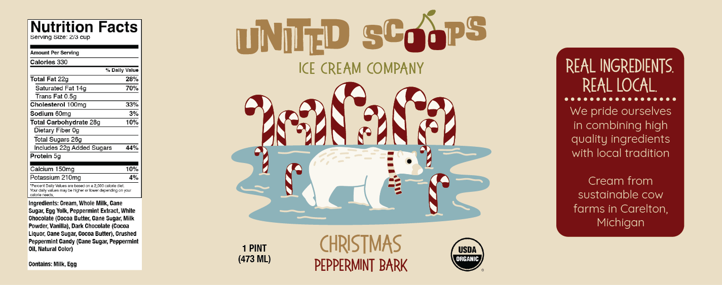 christmas ice cream
